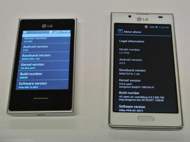 LG再推Optimus L7/L5/L3三機 火力全開!【MWC 2012】 LG再推Optimus L7/L5/L3三機 火力全開!【MWC 2012】