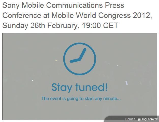 Sony XPERIA P、XPERIA U降臨 發表現場直擊【MWC 2012】 Sony XPERIA P、XPERIA U降臨 發表現場直擊【MWC 2012】