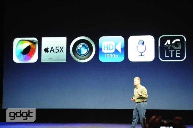 新iPad發表!搭A5X雙核處理器、視網膜螢幕 首波3/16開賣 新iPad發表!搭A5X雙核處理器、視網膜螢幕 首波3/16開賣