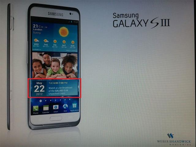三星GALAXY S III終於現身?疑似官方圖片曝光 三星GALAXY S III終於現身?疑似官方圖片曝光