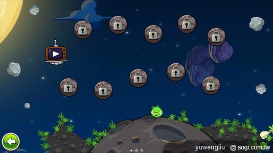 Angry Birds Space憤怒鳥飛上太空打綠豬 Angry Birds Space憤怒鳥飛上太空打綠豬