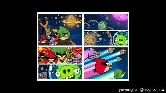 Angry Birds Space憤怒鳥飛上太空打綠豬 Angry Birds Space憤怒鳥飛上太空打綠豬