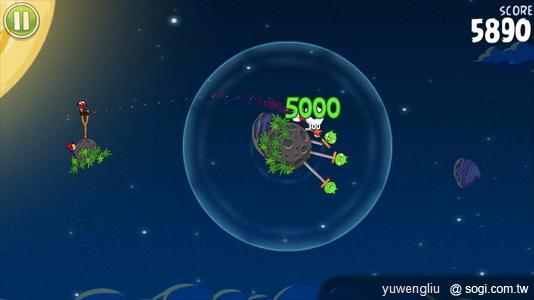 Angry Birds Space憤怒鳥飛上太空打綠豬 Angry Birds Space憤怒鳥飛上太空打綠豬