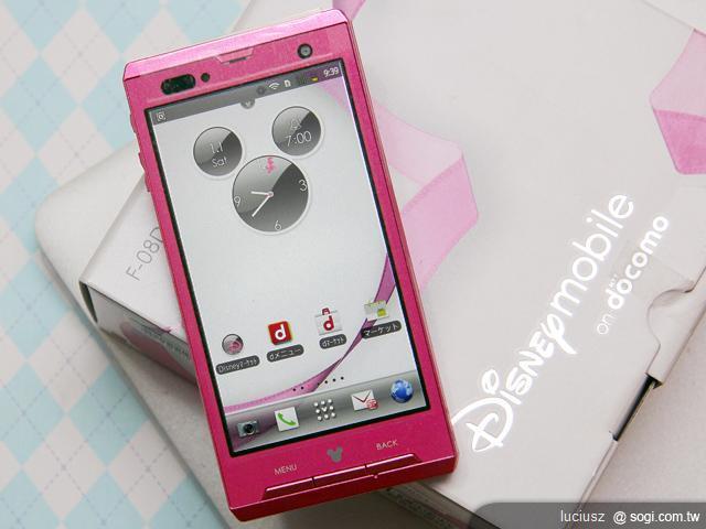 Fujitsu F-08D 迪士尼聯名限量機 Fujitsu F-08D 迪士尼聯名限量機