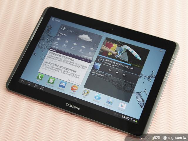 三星GALAXY Tab 2 10.1 影音雙全的雙核平板