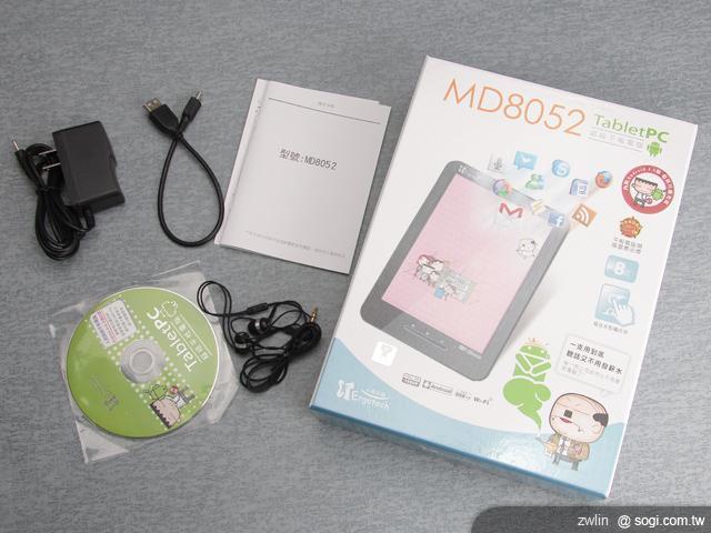 「我是馬克」加持的8吋平板 人因科技MD8052