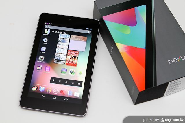 Google Nexus 7將引領小尺寸平板爆發性成長