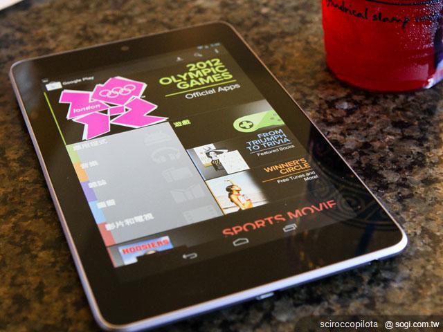 Google Nexus 7將引領小尺寸平板爆發性成長