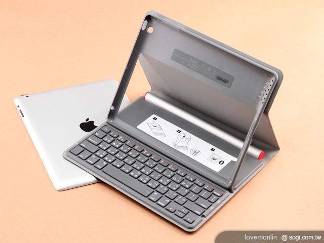 羅技iPad太陽能鍵盤折疊保護組初體驗