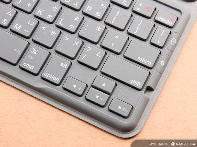 羅技iPad太陽能鍵盤折疊保護組初體驗