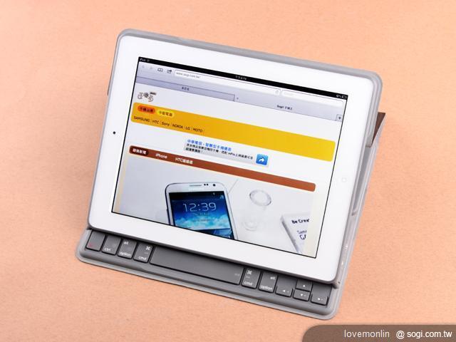 羅技iPad太陽能鍵盤折疊保護組初體驗