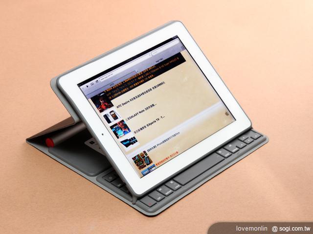 羅技iPad太陽能鍵盤折疊保護組初體驗