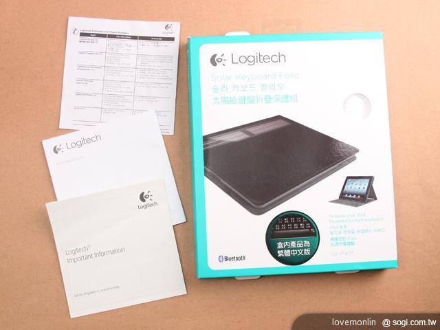 羅技iPad太陽能鍵盤折疊保護組初體驗
