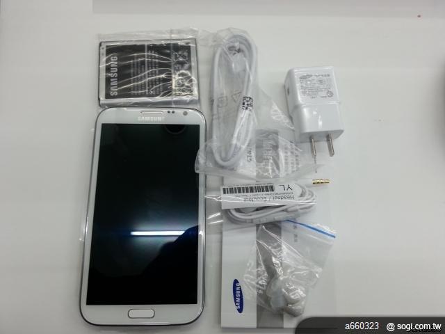 SAMSUNG GALAXY Note II N7102 雙卡雙待 全台首支 繁體中文版 開箱囉 SAMSUNG GALAXY Note II N7102 雙卡雙待 全台首支 繁體中文版 開箱囉